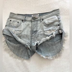 one teaspoon bandit denim shorts